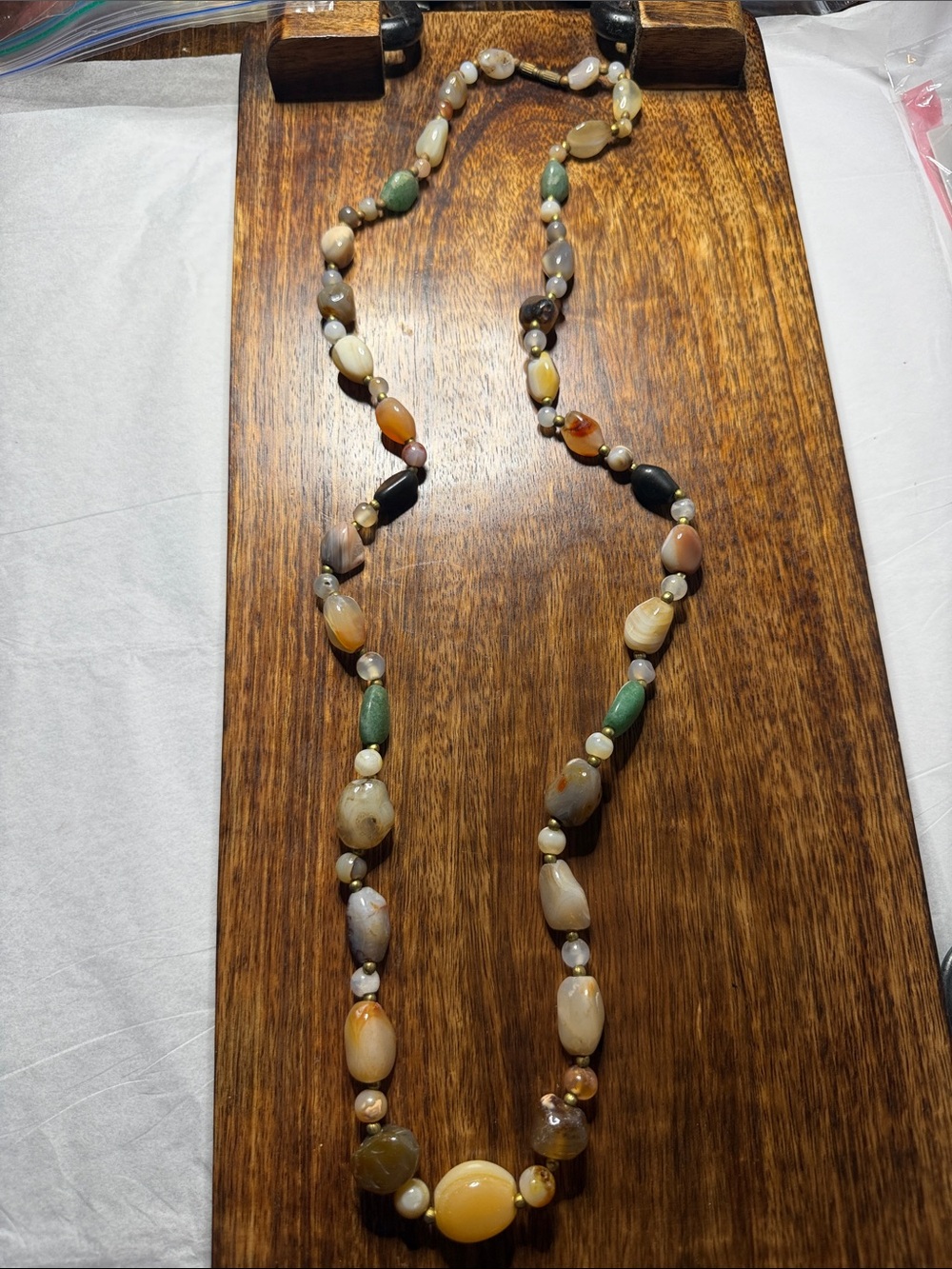 Vintage MCM style Beggar Beads